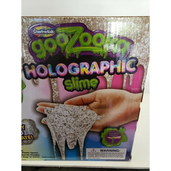 Creative Kids GooZooka Slime It's Slime Time Stretch Squeeze Glitter - Picture 5 of 7